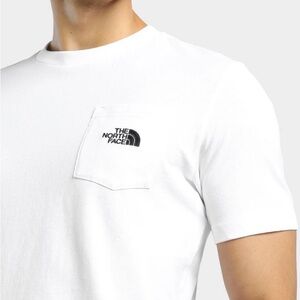 The North Face White Pocket Tee